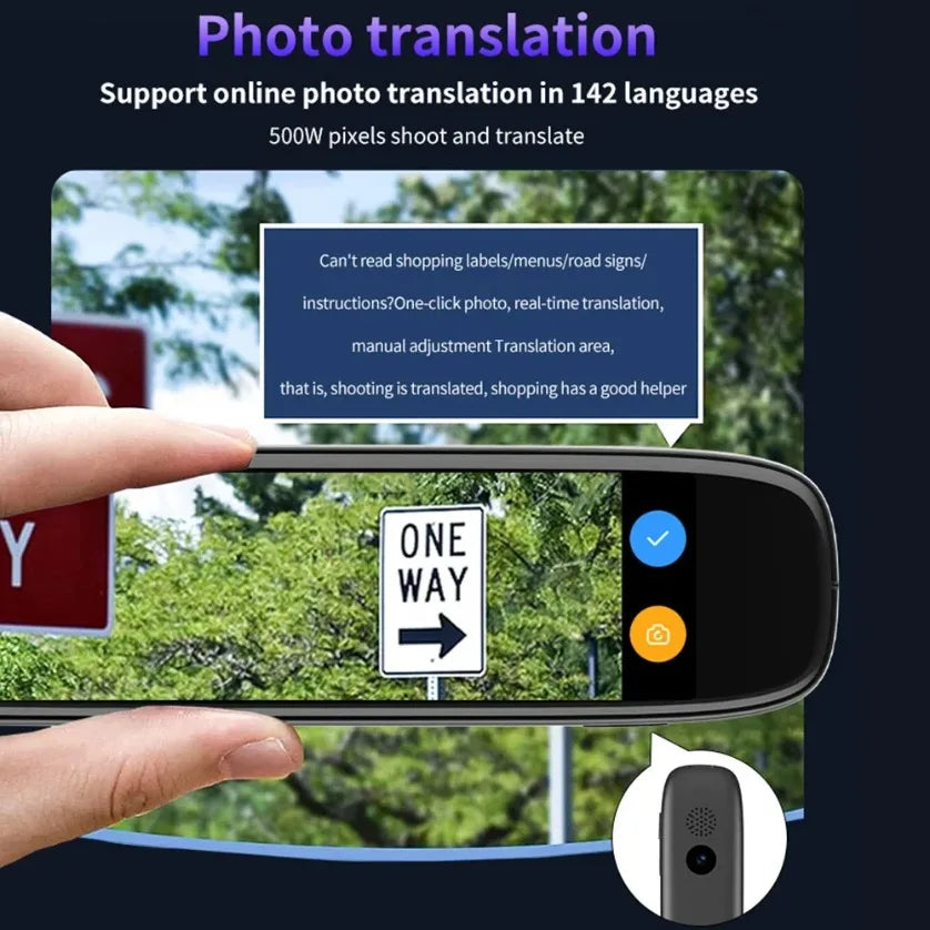 142 Languages WIFI Scan Translation Pen Scanning Smart Voice Translator S65 Pro Translation Pen For Business Travel Abroad