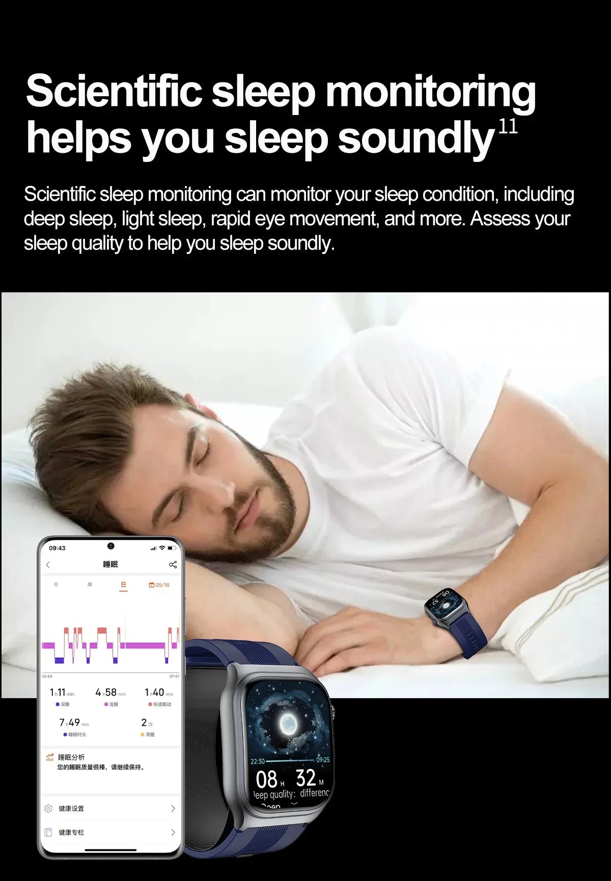 New Precise Detection Blood Pressure Smart Watch Air Pump Airbag Heart Rate ECG Health Bracelet BT Call Watches Men For Xiaomi