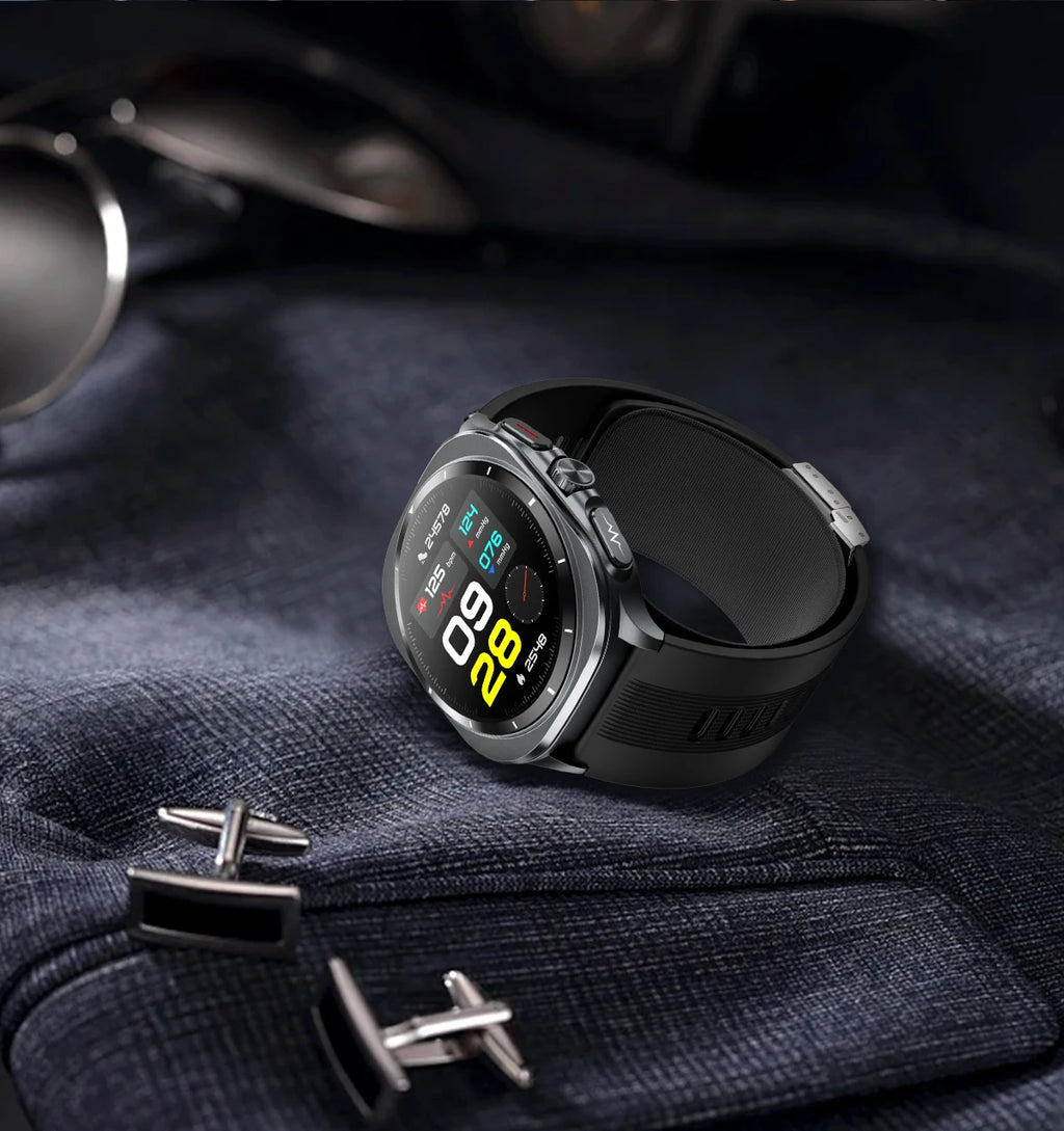 2025 For XIAOMI IOS New Air Pump Airbag Accurate Measure ECG NFC Smart Watch Blood Pressure Men Women