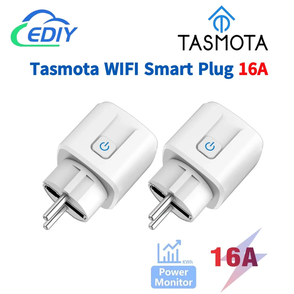 TASMOTA WiFi Plug Works With Matter Home Assitant Electric Consumption Monitoring 16A