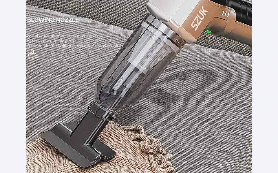 SZUK 9998700PA Car Vacuum Cleaner Strong Suction Cordless Wireless Car Cleaner Portable HandHeld Vacuum Cleaner Cleaning Machine