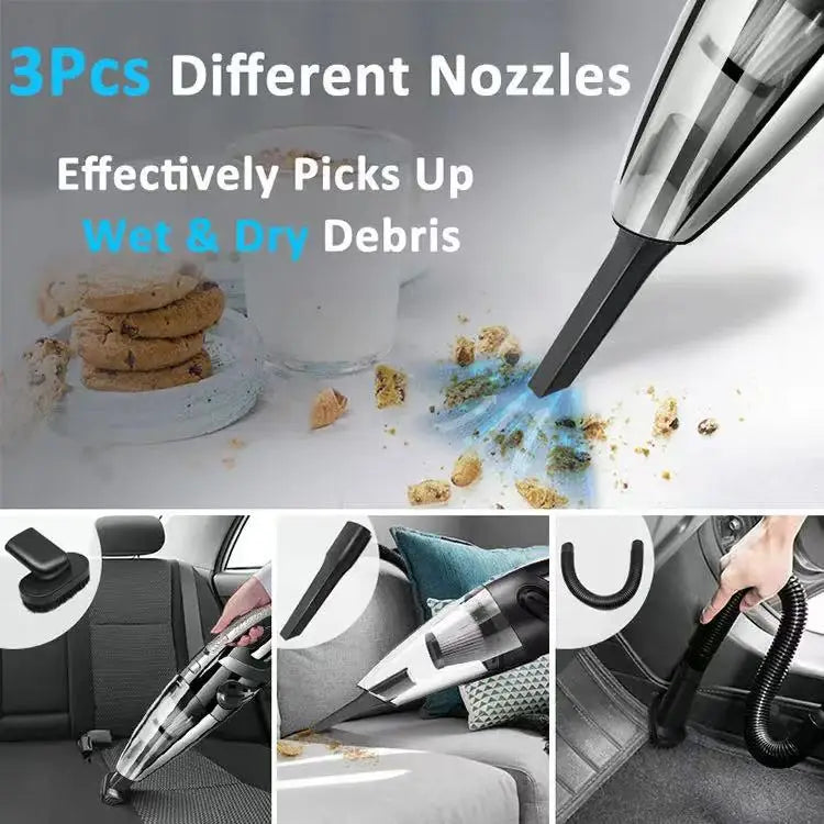 2025 New Handheld Vacuum Cleaner Multi-Function Integrated Machine Home Car Portable Wireless High Suction Gift