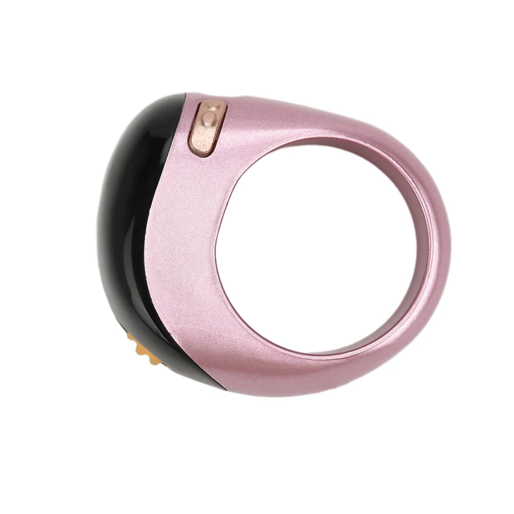 Portable Ring Type Ball Digital Finger Counter 75mah Type-C Rechargeable Adjustable OLED Screen Display Mini Tally Counter