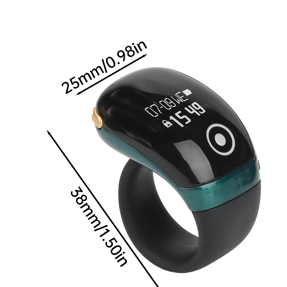 S7pro  0~99999 Ring Counter OLED Display Type C Bluetooth APP Control Monitor Electronic Finger Counter Three-speed