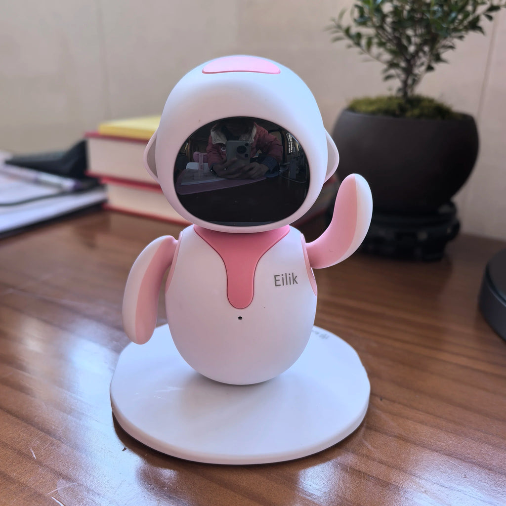 Eilik A Cute Robot Pets Toys with Abundant Emotions Animations and Mini Games Your Perfect Desk Touch Interactive Companion