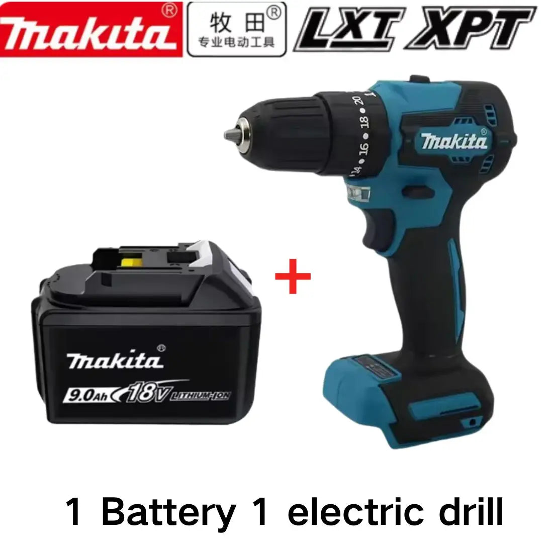 100%Makita DDF487 ddf487 18V Screwdriver Brushless Electric Drill Impact Drill Of Decoration Team Power Tools Makita 18V Battery