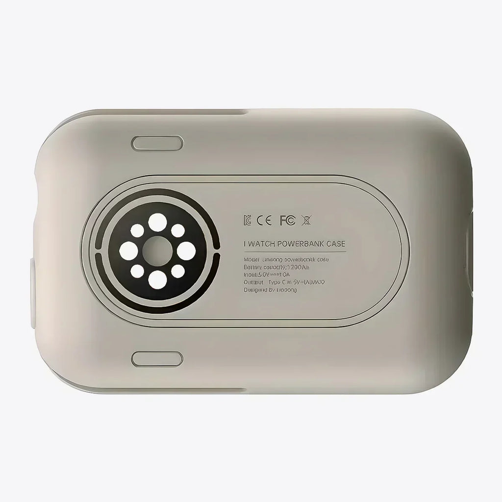 Portable Wireless Charger 1200mAh Spare Battery Powerbank Device For Apple Watch8 7 6 5 4 SE Ultra for iWatch Fast Charging case