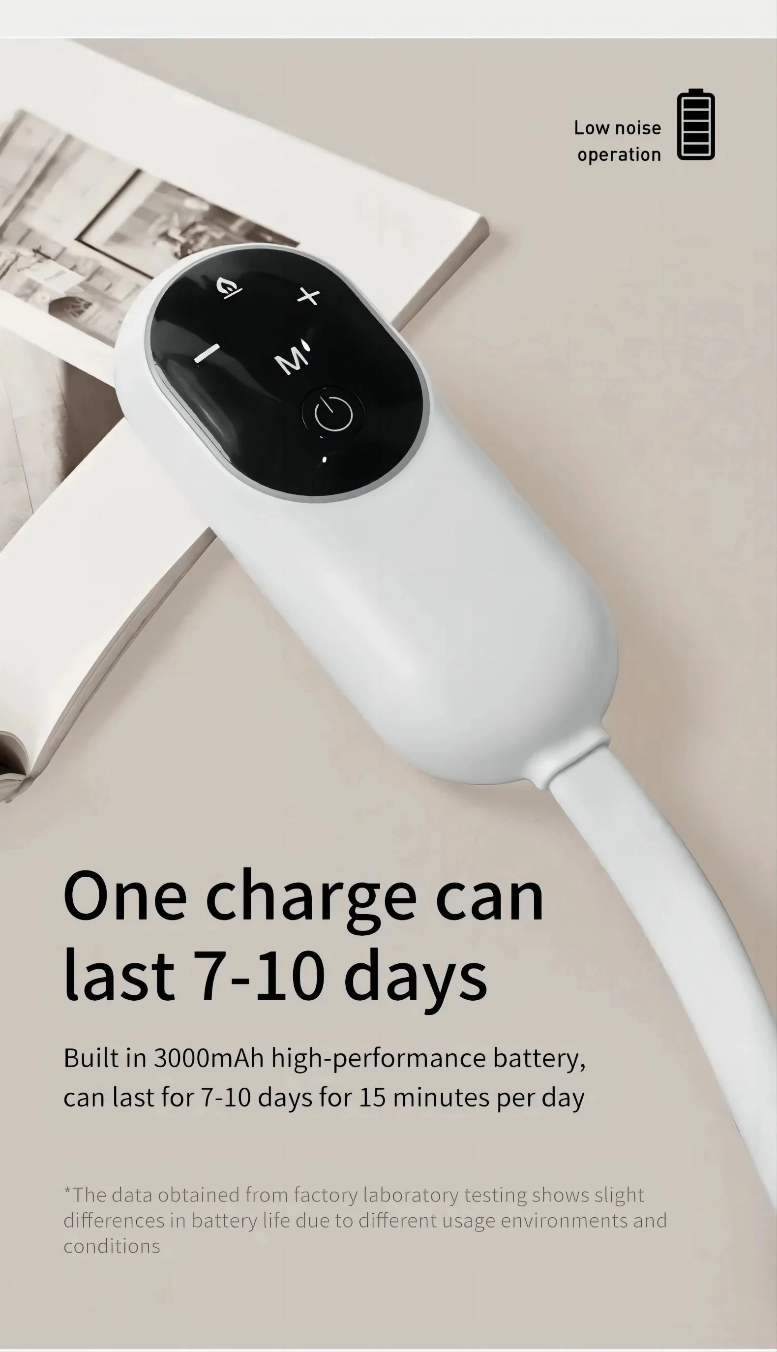 Graphene Heating Head Massager – Air Pressure & Eye Hot Compress for Relaxation & Better Sleep