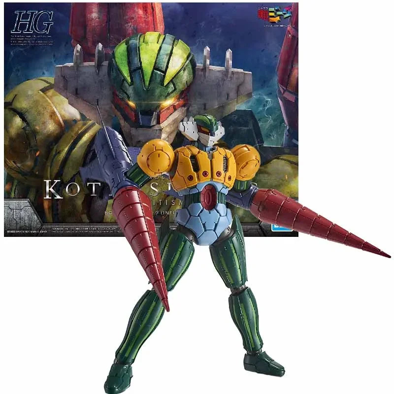 In Stock BANDAI Original HG 1/144 INFINITISM GRENDIZER  Assembly Model Toys Collectible Model Ornaments Gifts for Children