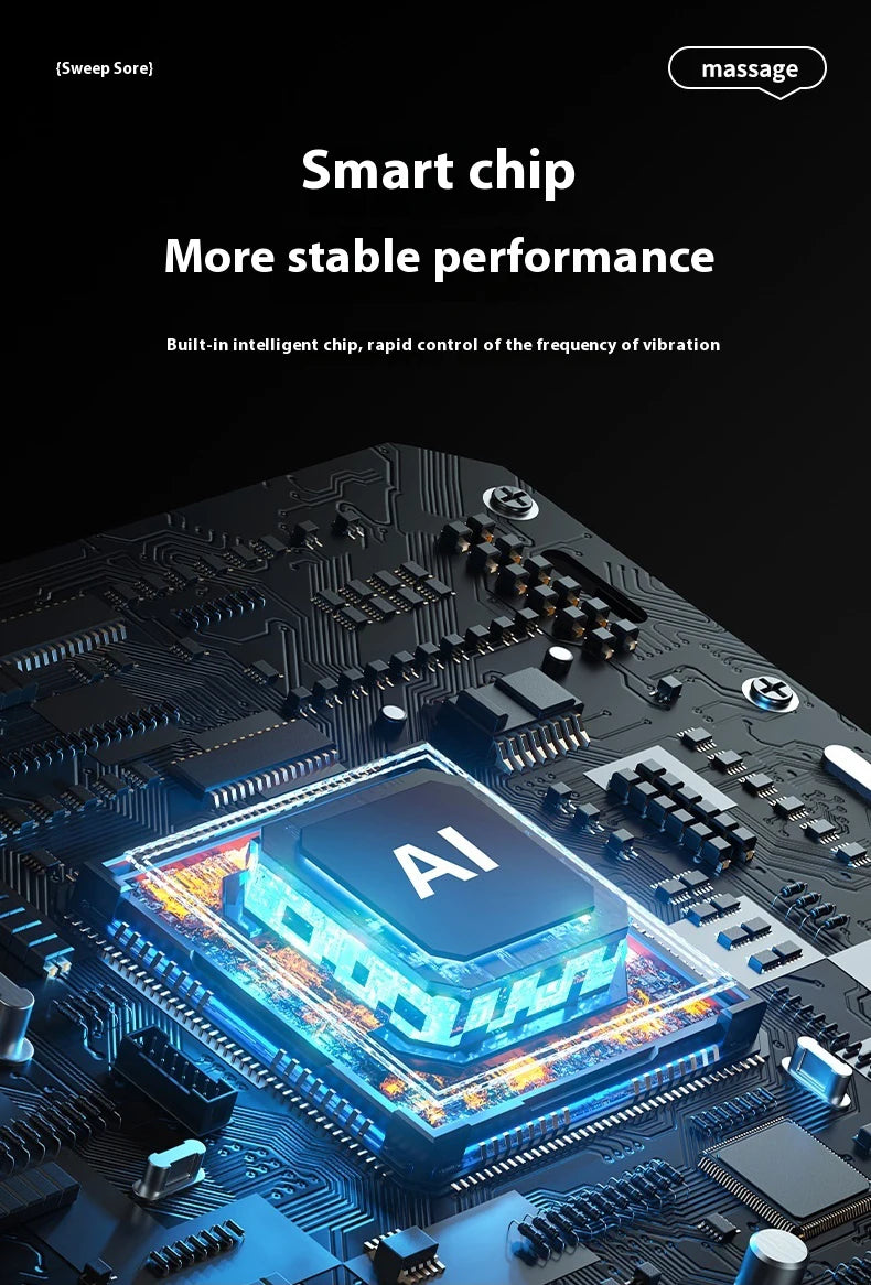 Handheld massager Deep Tissue Body Massage Muscle Massager Tool for Easing Shoulder Back TensionChiropractic Myofascial Release