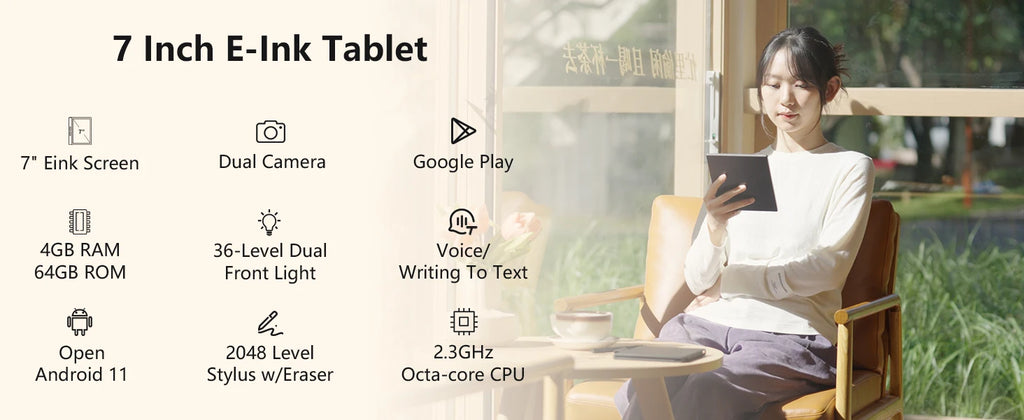 Bigme B751 7-inch ink screen e-book reader handwriting electronic paper ebook electronic notebook electronic epaper reader