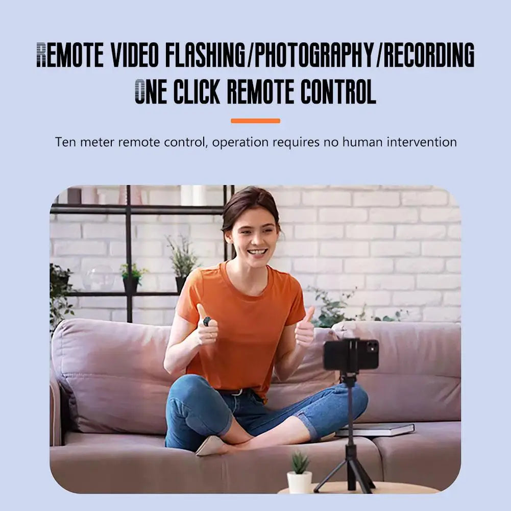 Bluetooth Remote Control Scrolling E-book Page Turner For Tiktok Video Remote Control Selfie Stick Camera Controller ﻿