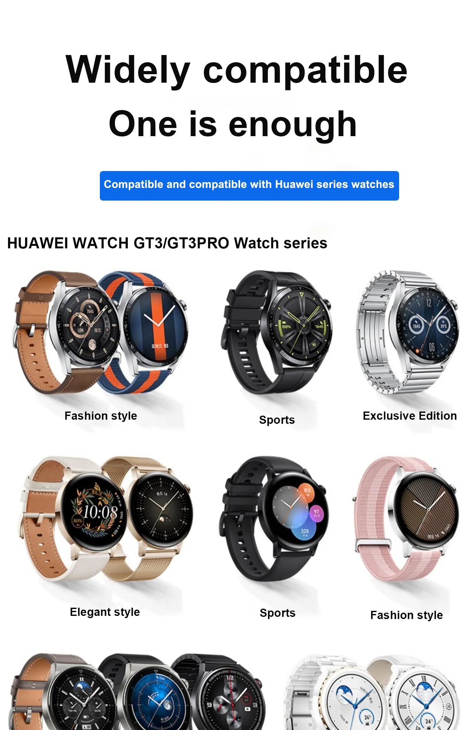 Smart Watch Dock Charger for Huawei Watch GT GT2 GT2e Honor Watch Magic 2 Wireless Fast Charging for Huawei Watch 3 GT3 GT2 PRO