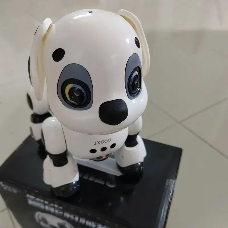 Latest Electric Intelligent Robot Dog Toy Remote Control Car For Children Gesture Dual SensationRacing Boy Gift robots kids toys