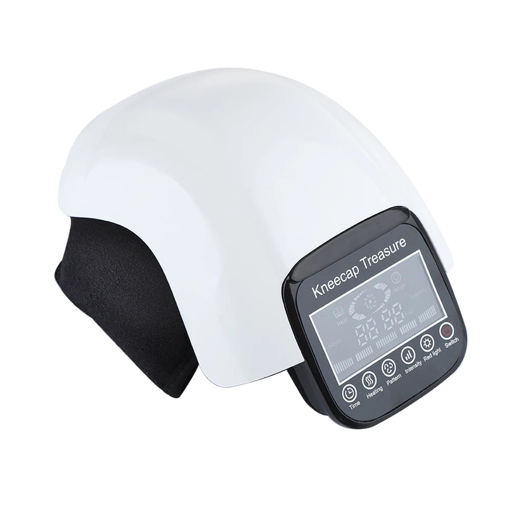 Smart Knee Massage Hot Compress Knee Relax Massager Knee Cap Treasure Laser Infrared Elbow Shoulder Massager Relive Joint Pain