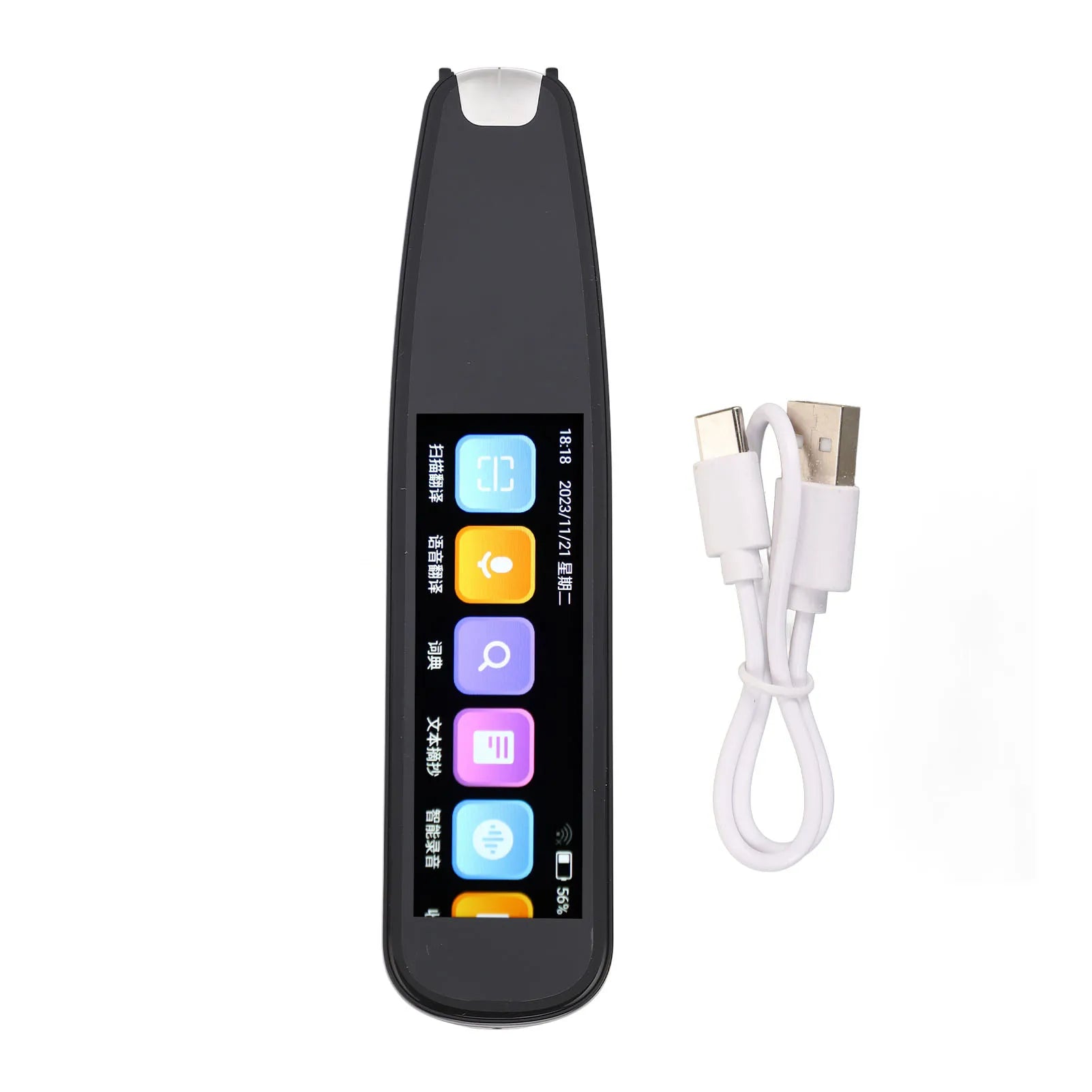 Scanning Translator Smart WiFi Touchscreen 131 Online Voice Translation Offline Translation Dictionary Recording Scan Reader Pen