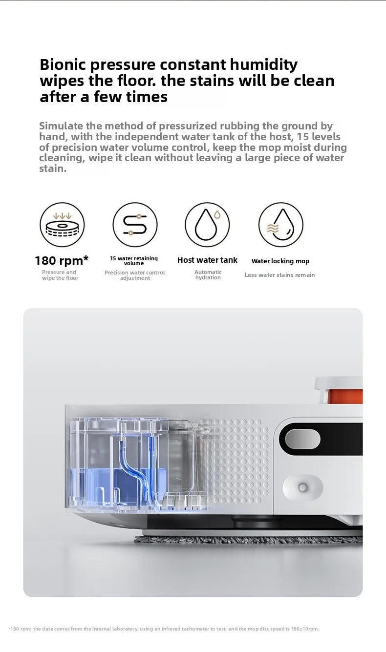 Xiaomi Mi Home Robotic Vacuum Cleaner M40,M40S with Mechanical Arm Sweeping and Mopping Intelligent Appliance