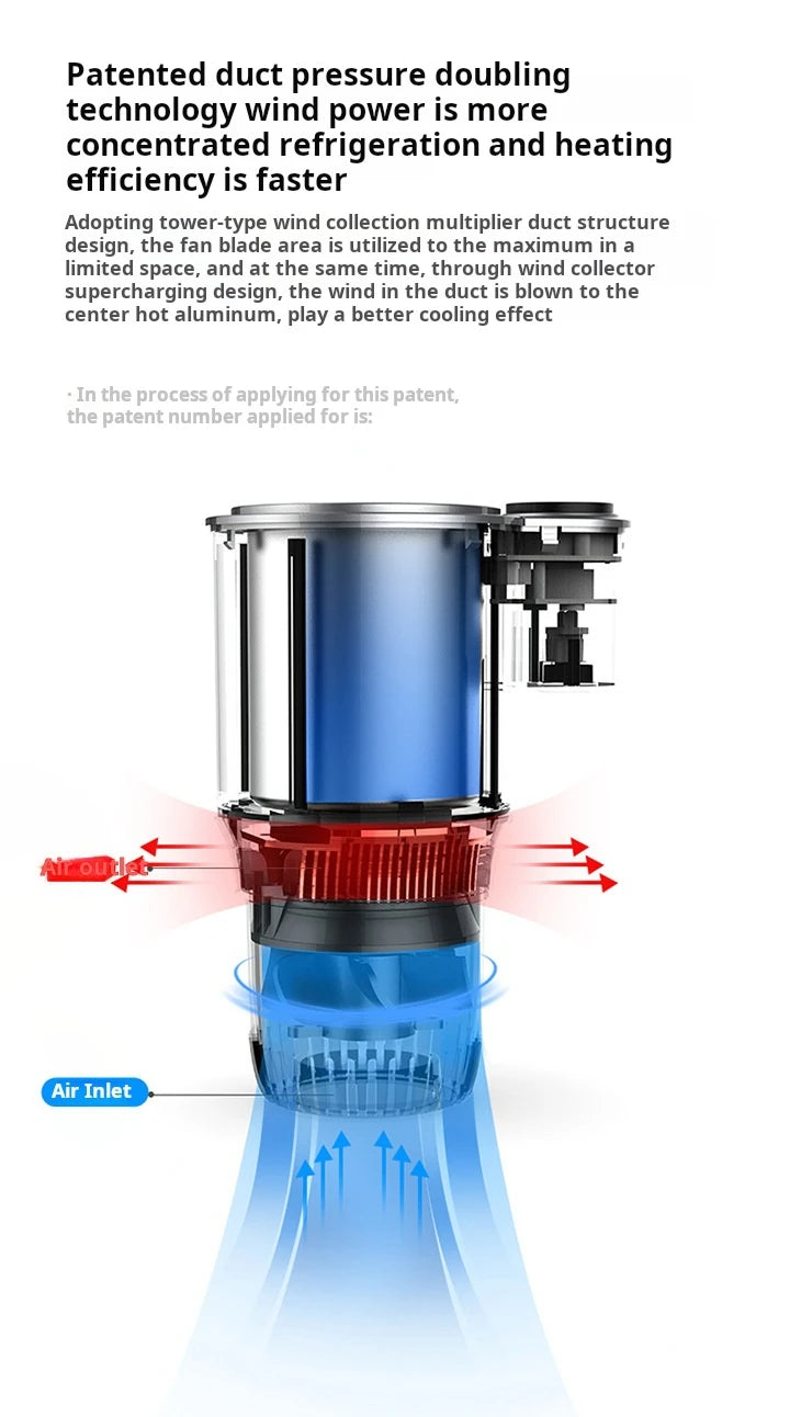 2 In 1 Car Cup Mug Holder DC 12V Warmer Smart Car Cup Car Heating Cooling Cup Touch Screen Office Cup Mug Holder for Home Travel