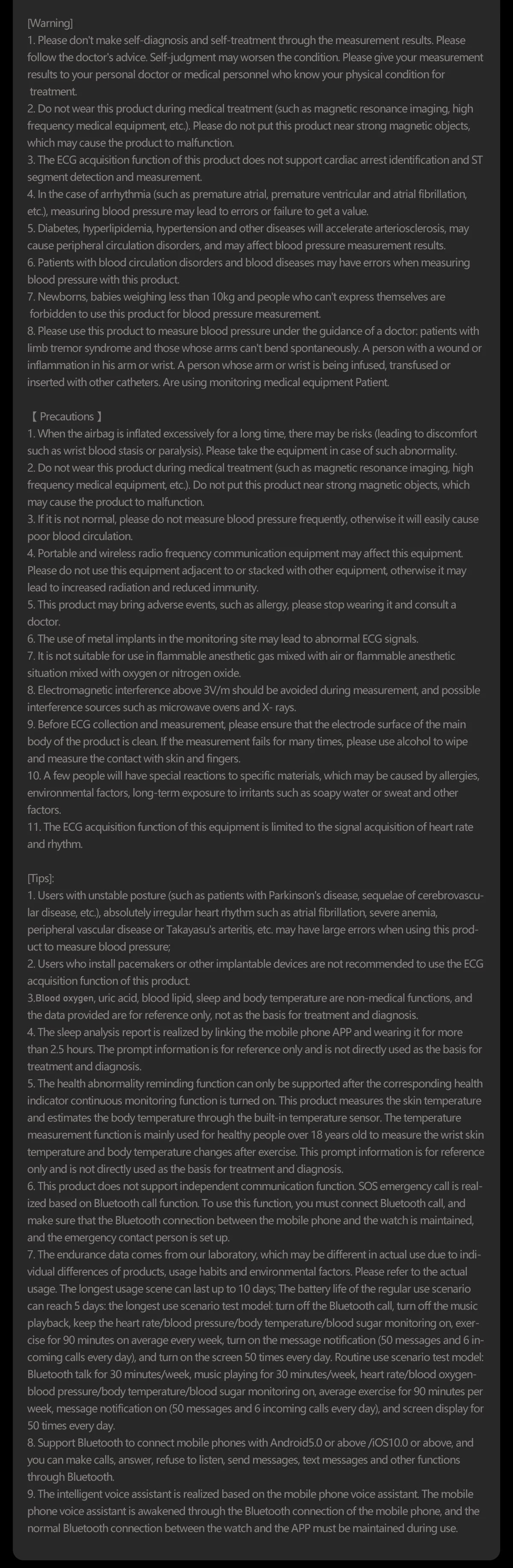 2025 For XIAOMI IOS New Air Pump Airbag Accurate Measure ECG NFC Smart Watch Blood Pressure Men Women