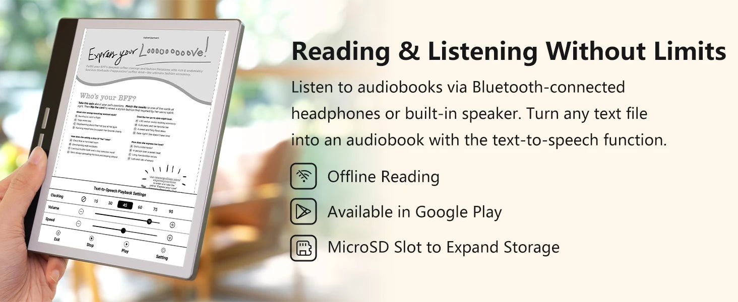 Bigme B751 7-inch ink screen e-book reader handwriting electronic paper ebook electronic notebook electronic epaper reader