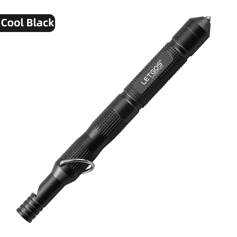 LETGOS Multi High Frequency Survival Whistle  outdoor Lifesaving emergency gear camping hiking rescue tactical glass breaker