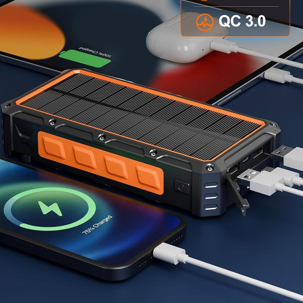 Solar Hand Power Generation Portable Wireless Charging Power Supply