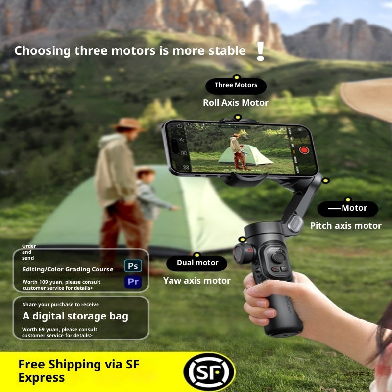 Face Tracking Professional Anti-shake Mobile Phone Stabilizer Handheld